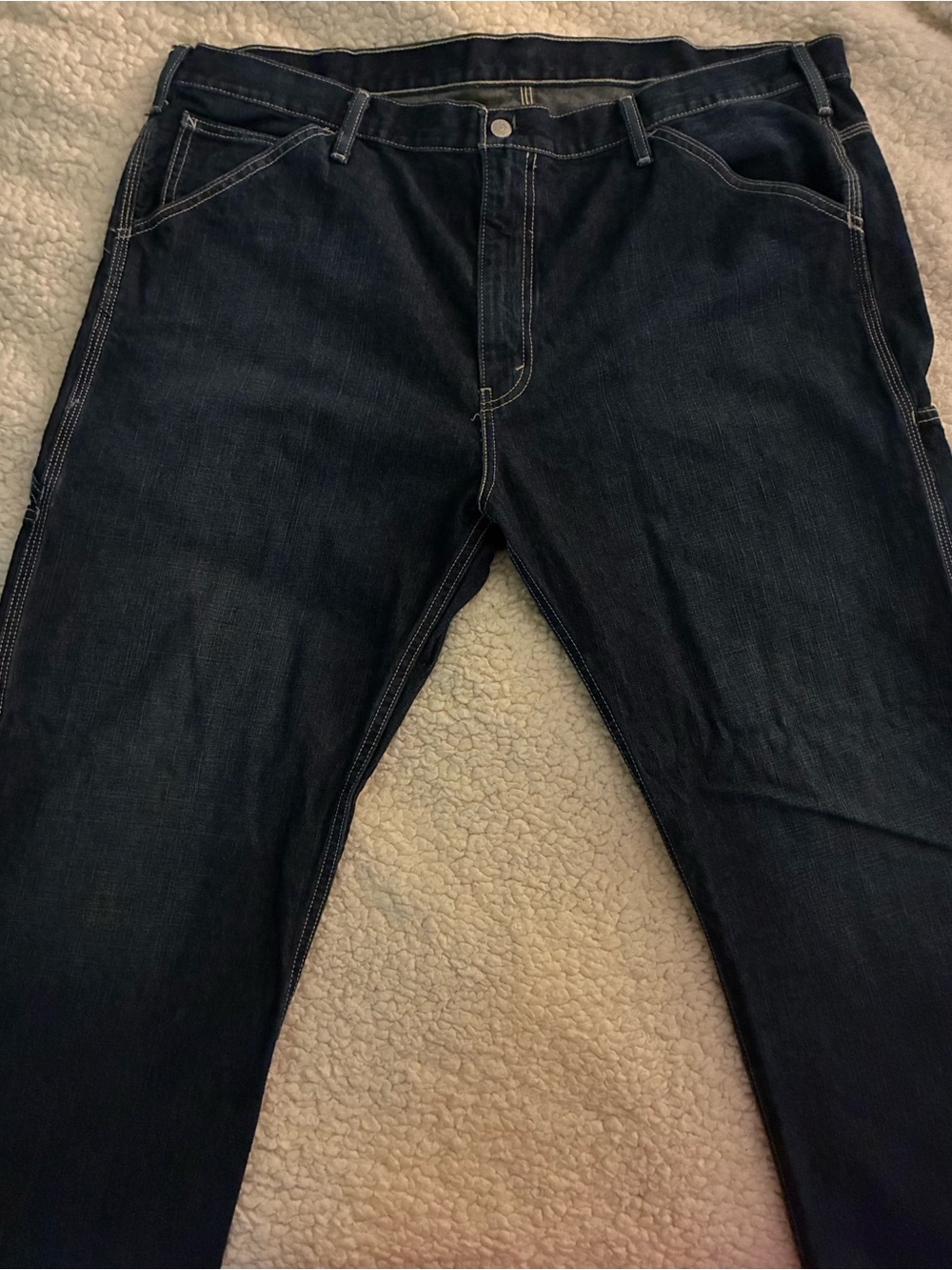 Levi's Dark Indigo Straight Carpenter Jeans